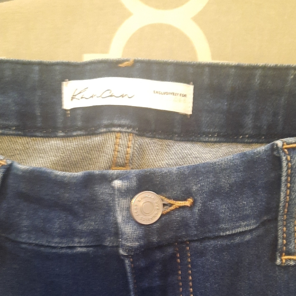 KanCan Dark Blue Ankle Jeans - Picture 4 of 5